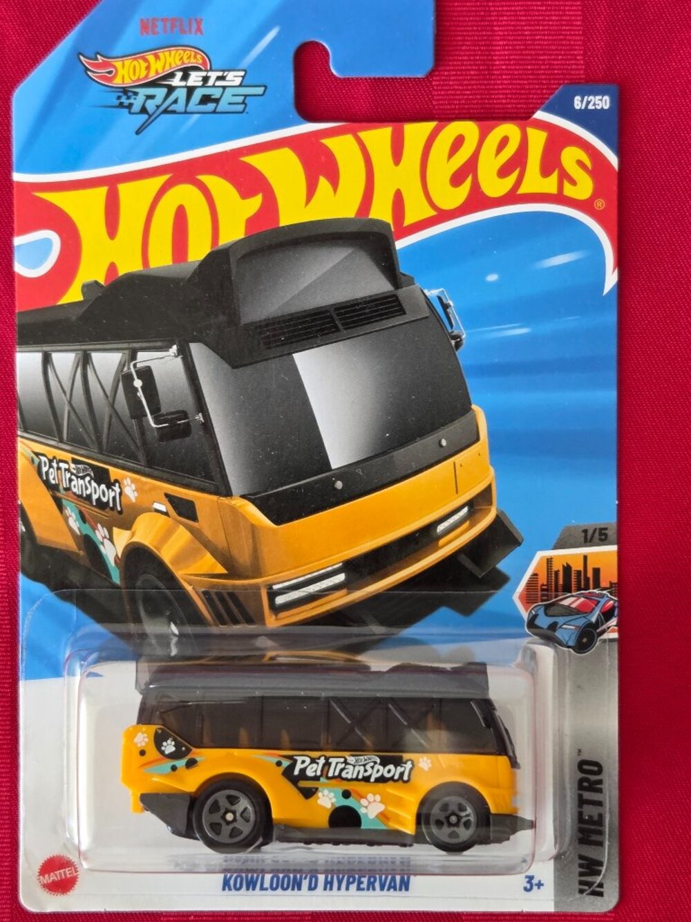 2024 HOT WHEELS, KOWLOON'D HYPER VAN, #1, MINT IN THE PACKAGE!!!